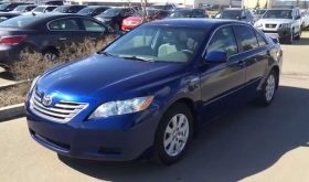 Blue Toyota Camry 2007
