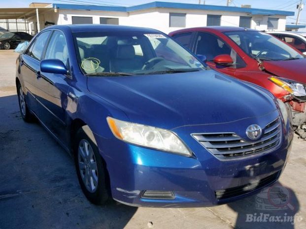 Blue Toyota Camry 2007 full